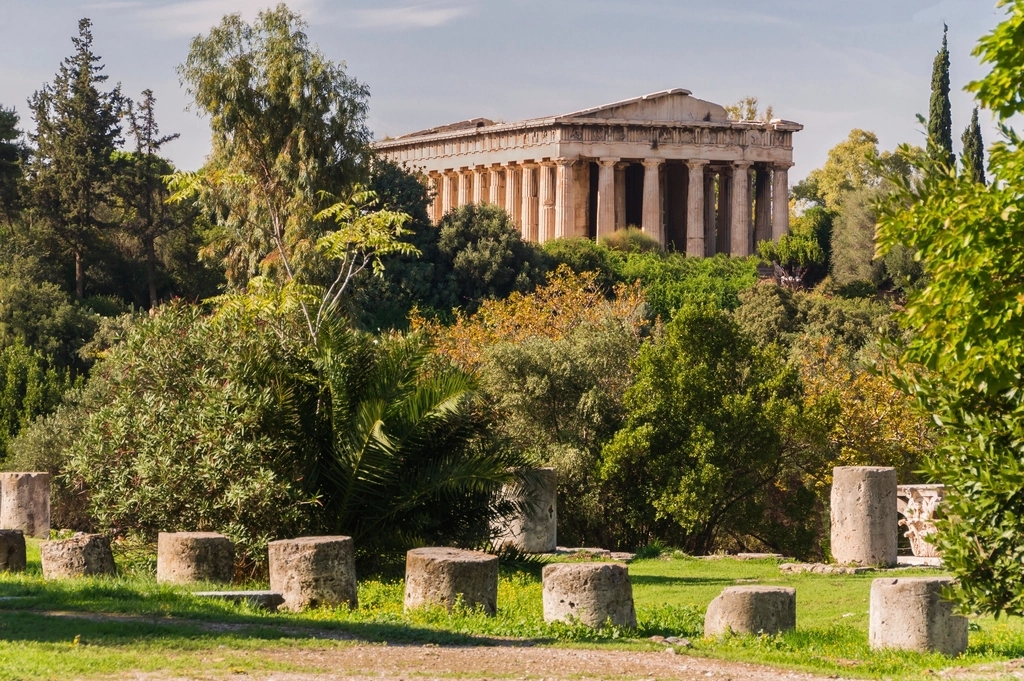 The Ancient Agora: A Glimpse into Ancient Greek Civic Life